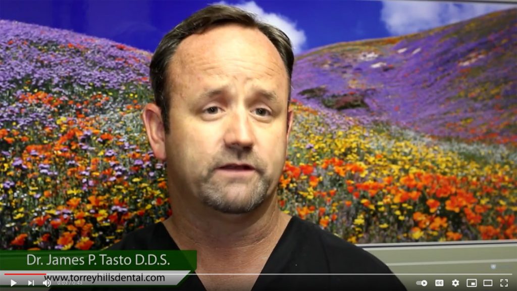 Dr. James Explaining Importance Of Dental Cleanings In Mira Mesa